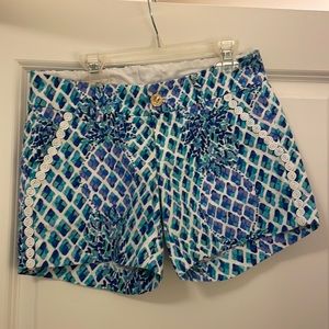 Lilly Pulitzer, printed shorts, 00